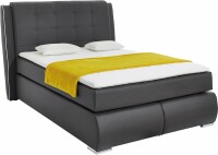 INOSIGN Boxspringbett mit gestepptem Kopfteil