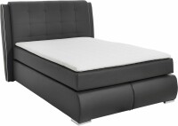 INOSIGN Boxspringbett mit gestepptem Kopfteil