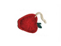 Küchen- und Peelingschwamm Apfel rot