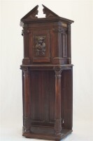 Historismuss Kabinetschrank Eiche Massiv