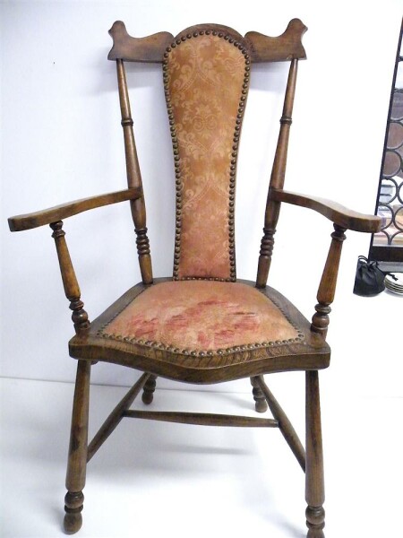 Antiker Englischer Stuhl um 1850
