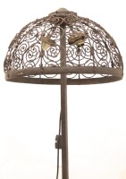 Alte Stehlampe Schmiedeeisen Jugendstil