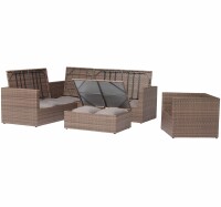 OBI Gartenmöbelgruppe Livingston 5-teilig
