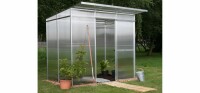 KGT Gewächshaus Jubilea II HKP 6 mm Alu blank
